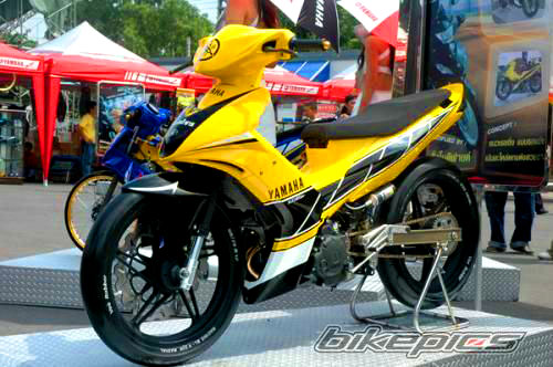 Modifikasi Yamaha Jupiter Mx Dual Muffler Keren Abis Motorblitz