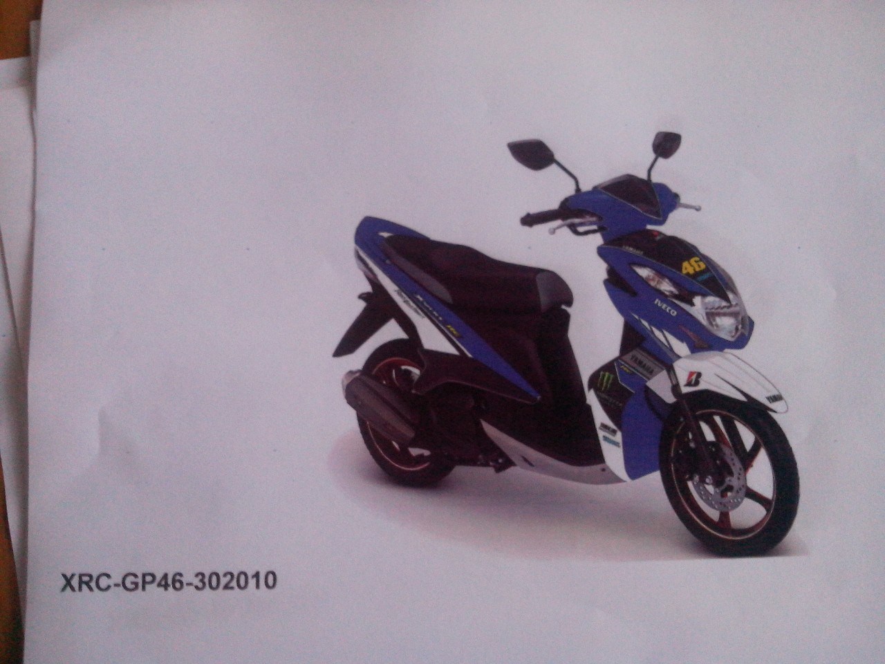 Bosan Dengan Warna Standar Motor Yamaha Ganti Dengan Warna Custom