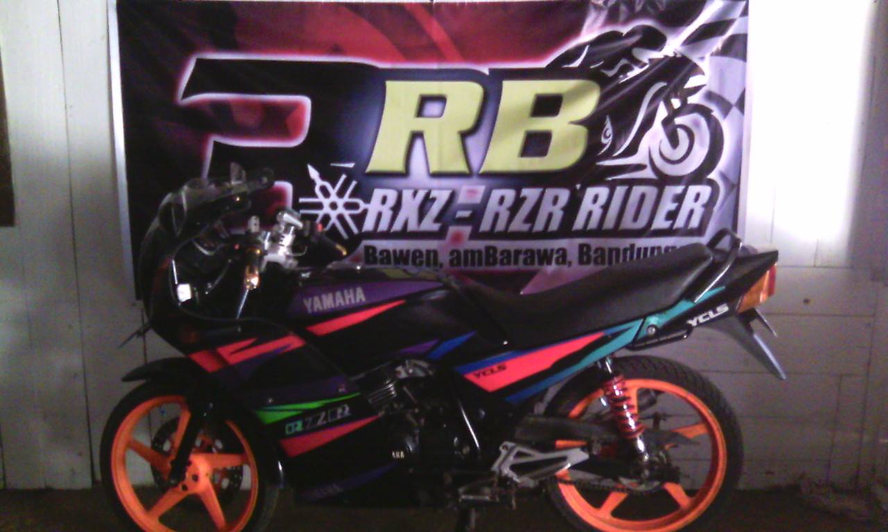  Yamaha  RXZ RZR  Indonesia standar dan modifikasi 