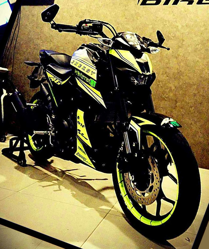 Yellow Kuning Modifikasi Yamaha Xabre 150 M Slaz 18 MOTORBLITZ