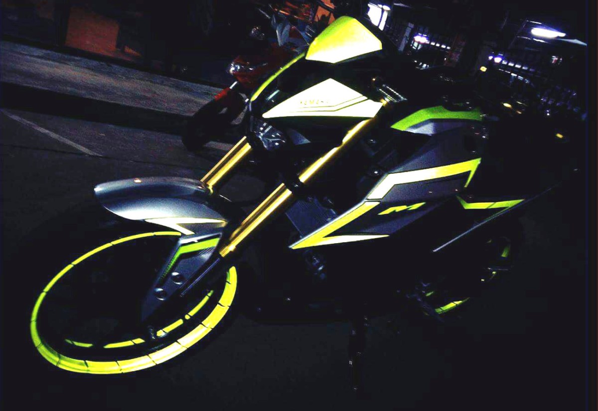 Yamaha M Slaz Xabre 150 Modifikasi MOTORBLITZ
